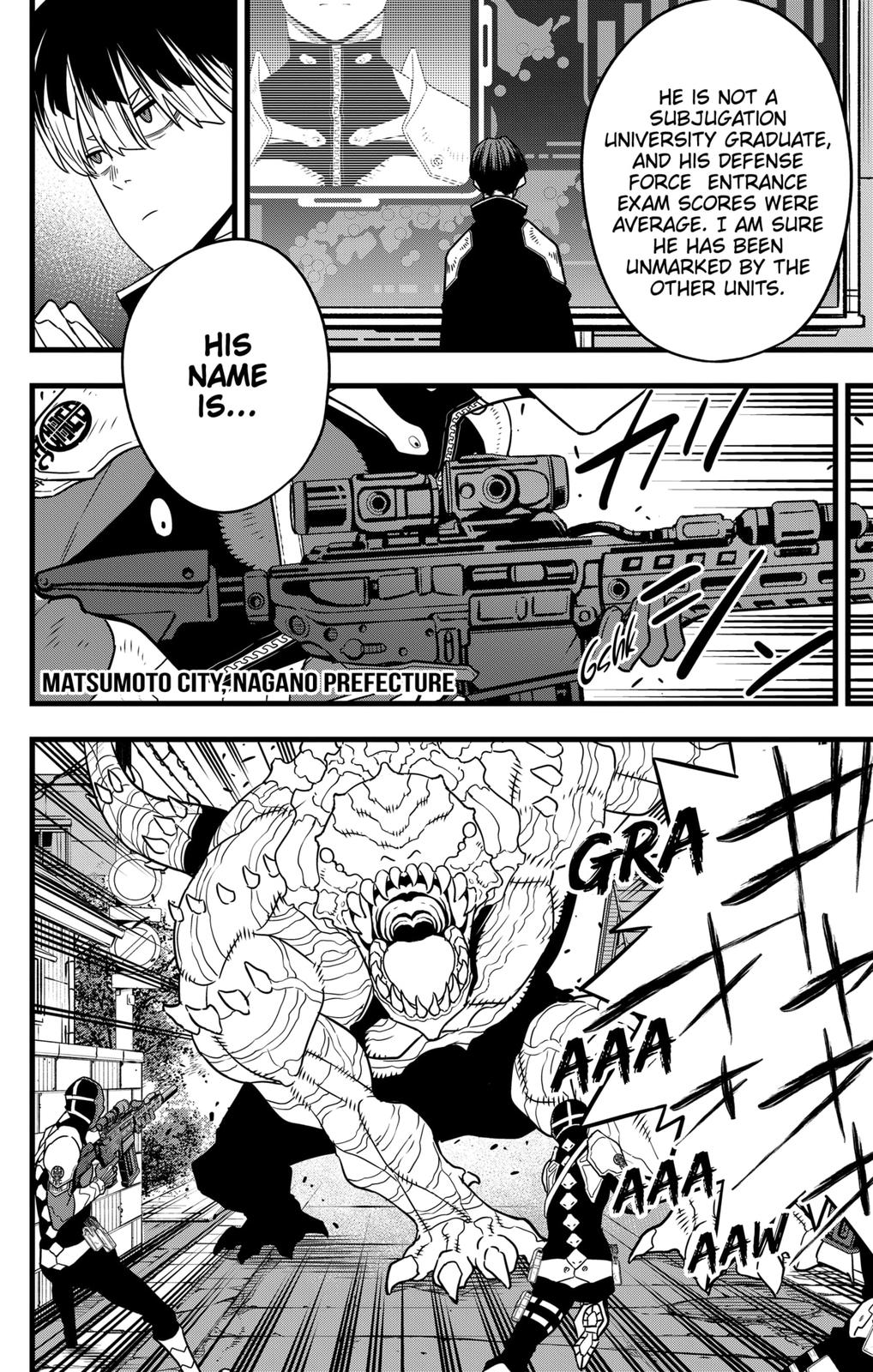 Kaiju No. 8 Chapter 58 page 11 - Chapter 58