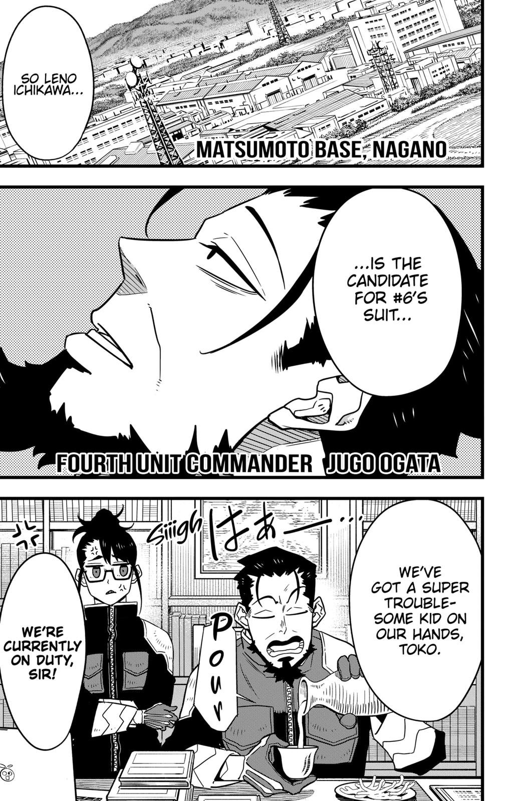 Kaiju No. 8 Chapter 59 page 4 - Chapter 59