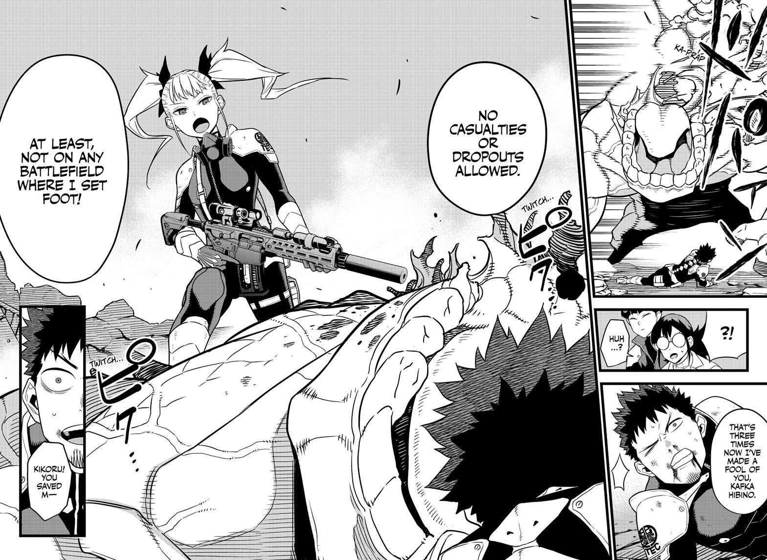 Kaiju No. 8 Chapter 6 page 4 - Chapter 6