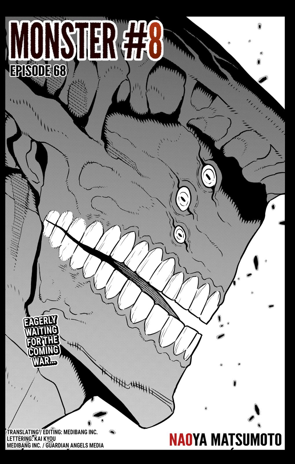 Kaiju No. 8 Chapter 68 page 1 - Chapter 68
