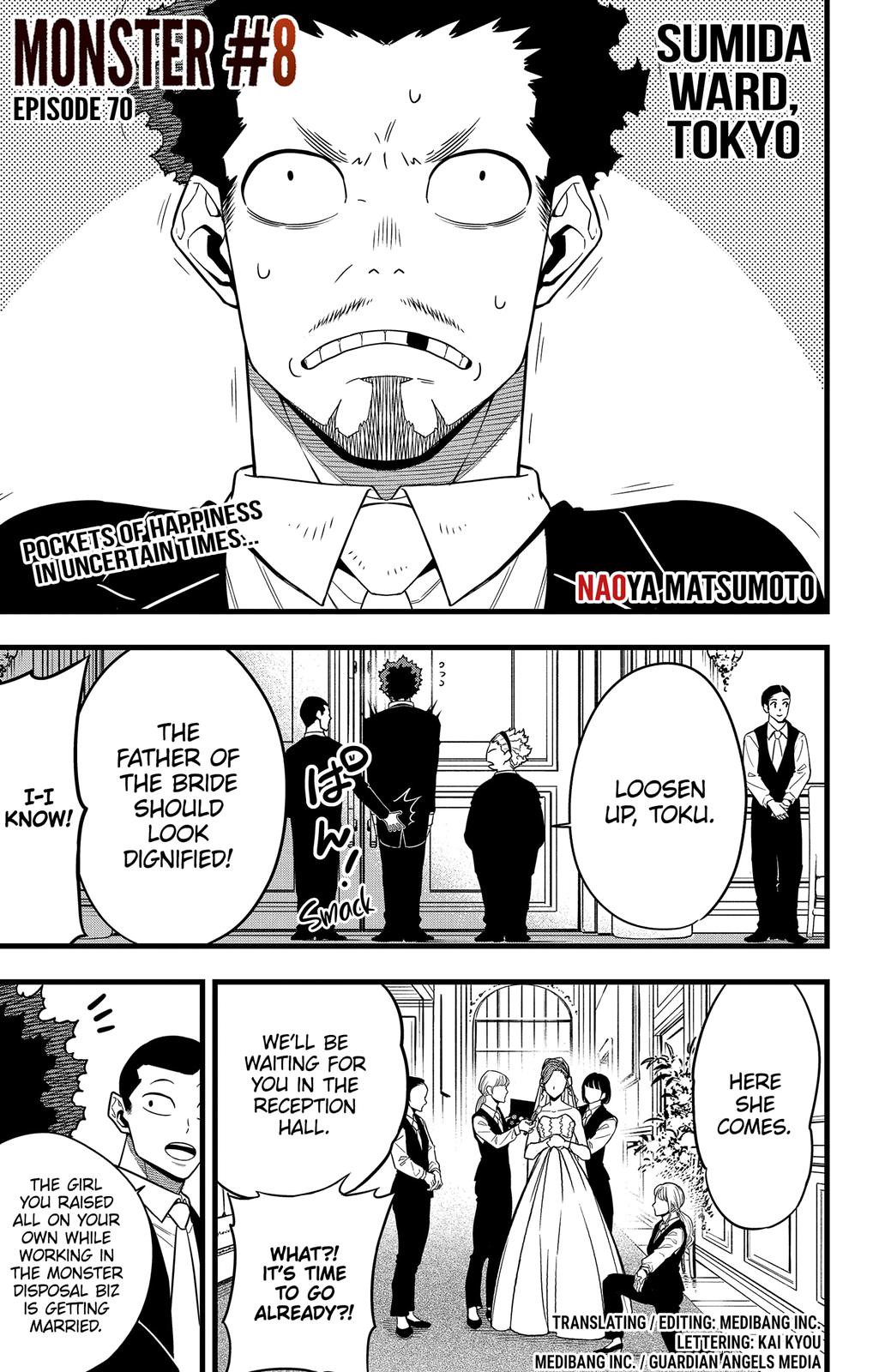 Kaiju No. 8 Chapter 70 page 1 - Chapter 70