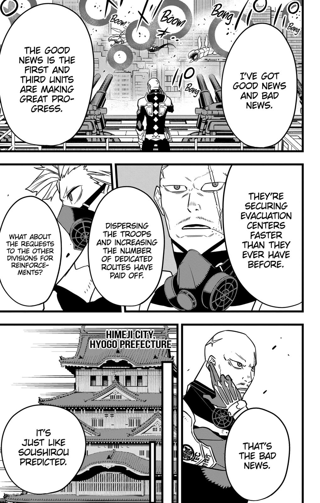 Kaiju No. 8 Chapter 71 page 8 - Chapter 71