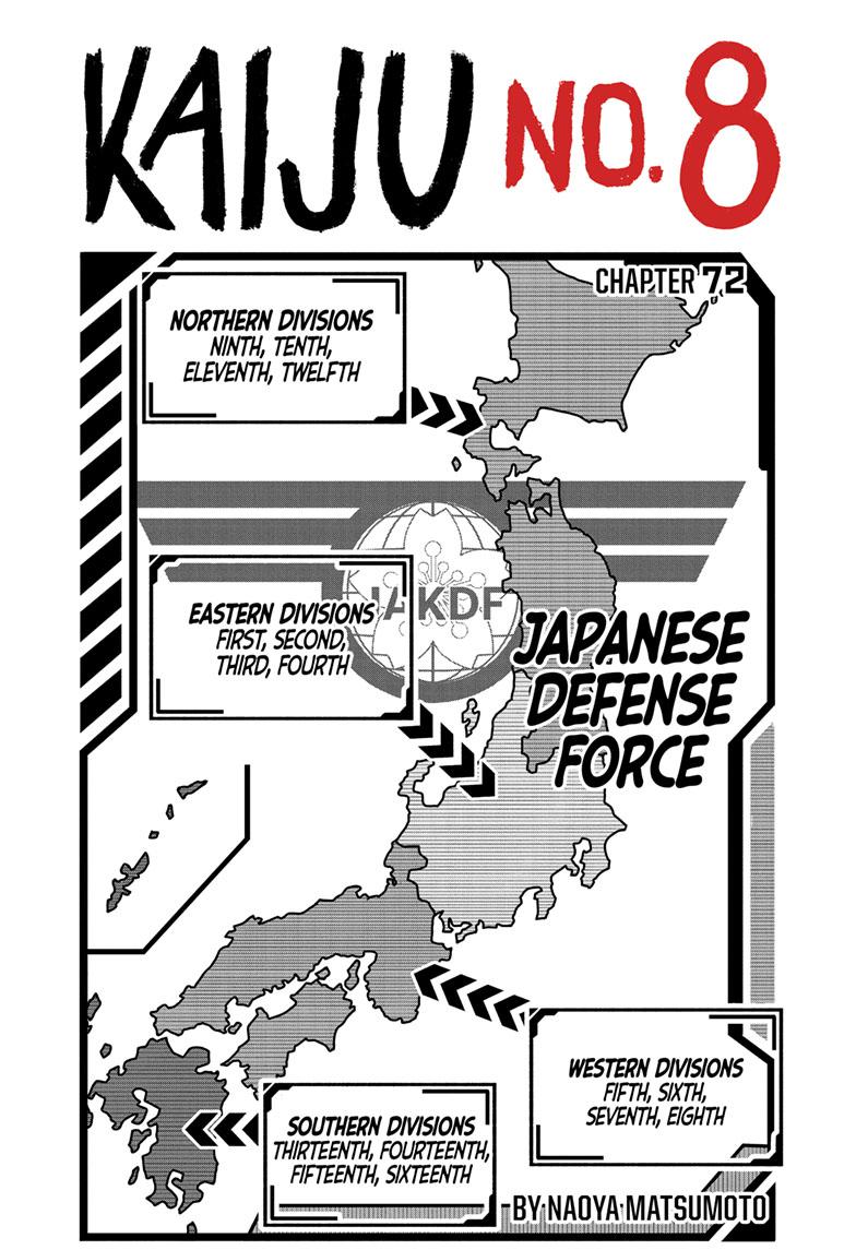 Kaiju No. 8 Chapter 72 page 1 - Chapter 72