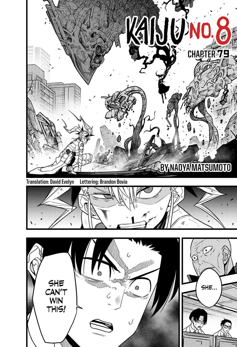 Kaiju No. 8 Chapter 79 page 1 - Chapter 79