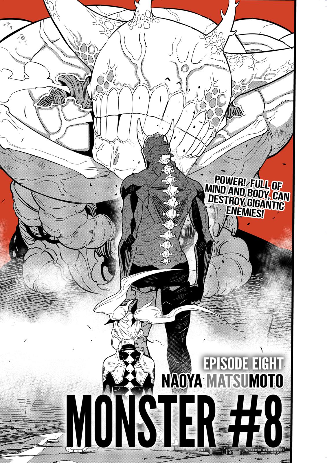 Kaiju No. 8 Chapter 8 page 1 - Chapter 8