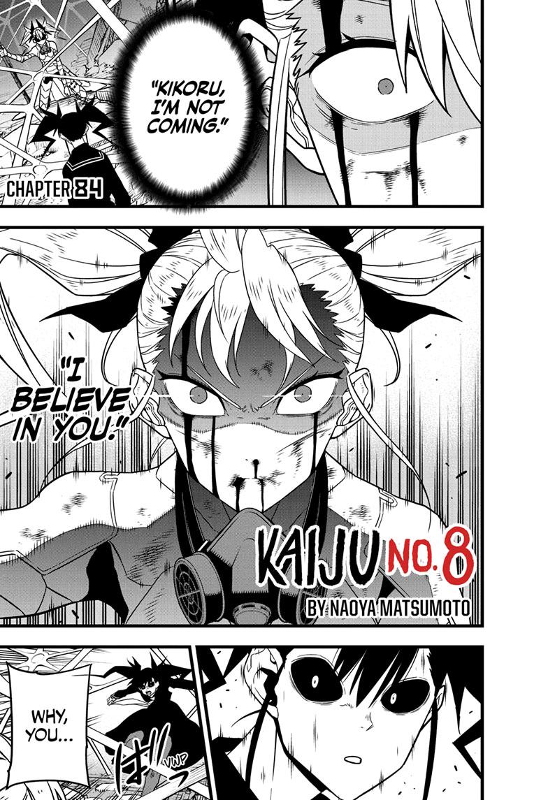 Kaiju No. 8 Chapter 84 page 1 - Chapter 84