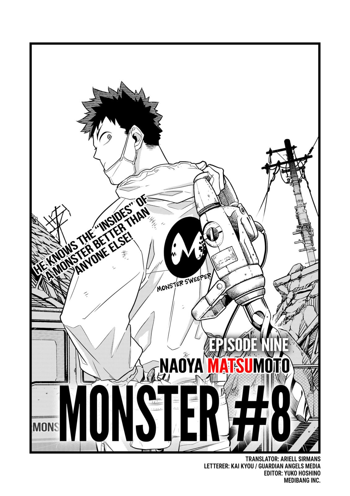 Kaiju No. 8 Chapter 9 page 1 - Chapter 9