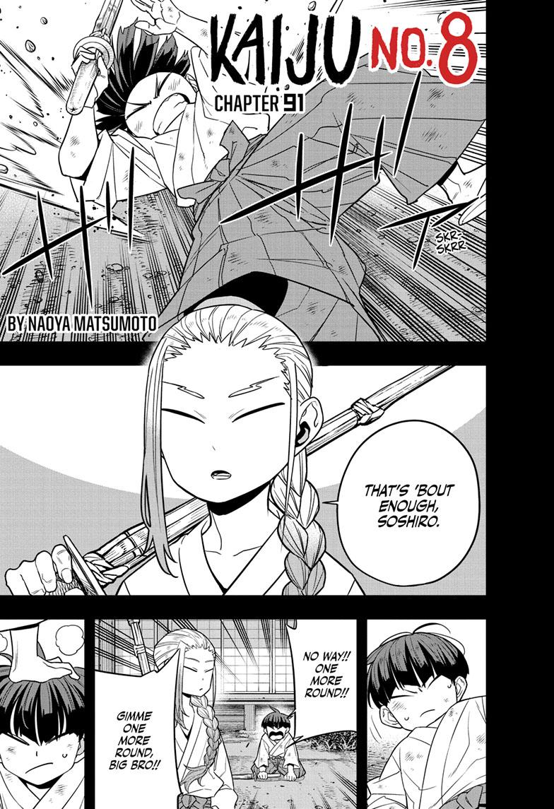 Kaiju No. 8 Chapter 91 page 1 - Chapter 91