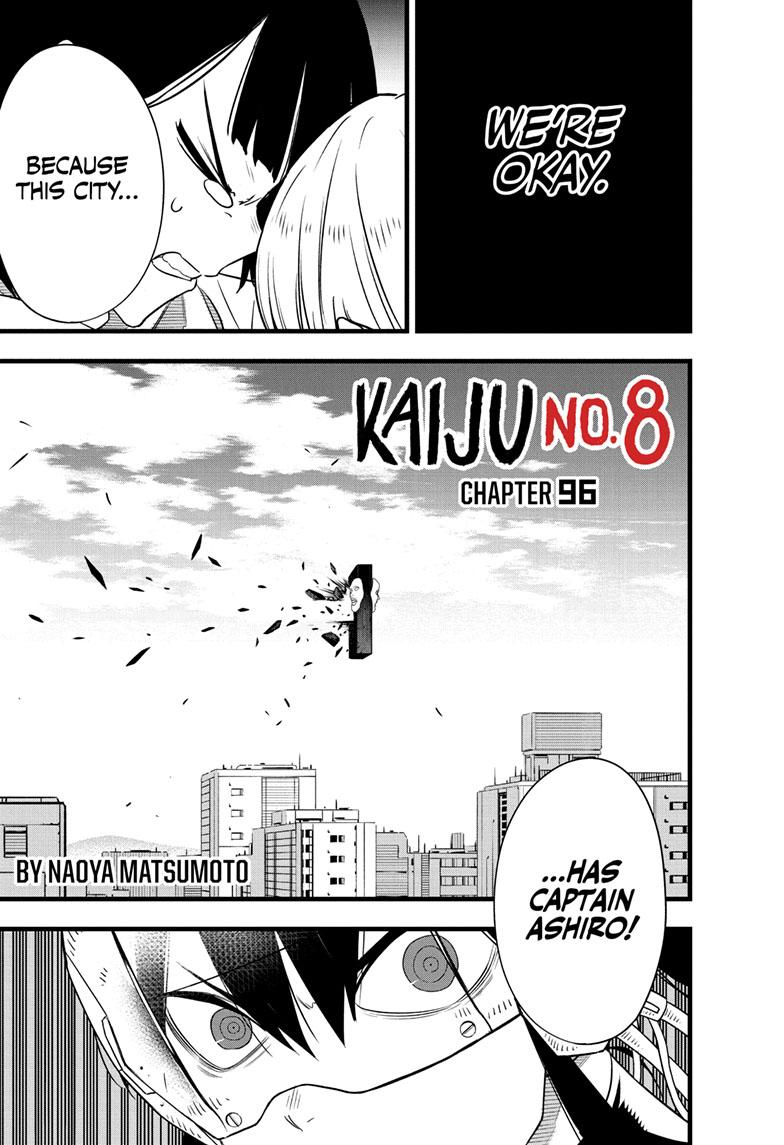 Kaiju No. 8 Chapter 96 page 1 - Chapter 96