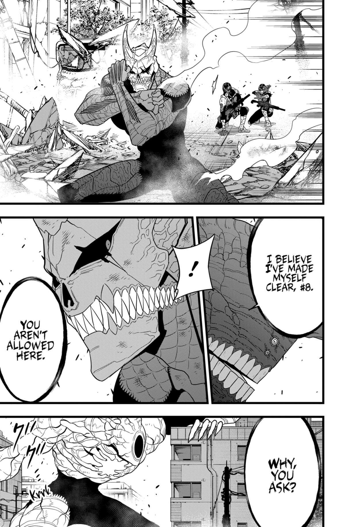 Kaiju No. 8 Chapter 98 page 3 - Chapter 98