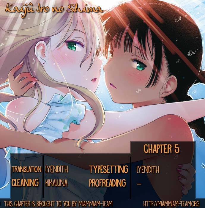 Kaijuu Iro no Shima Chapter 5 page 1 - Chapter 5: Kon and Furuka's Colors (5)