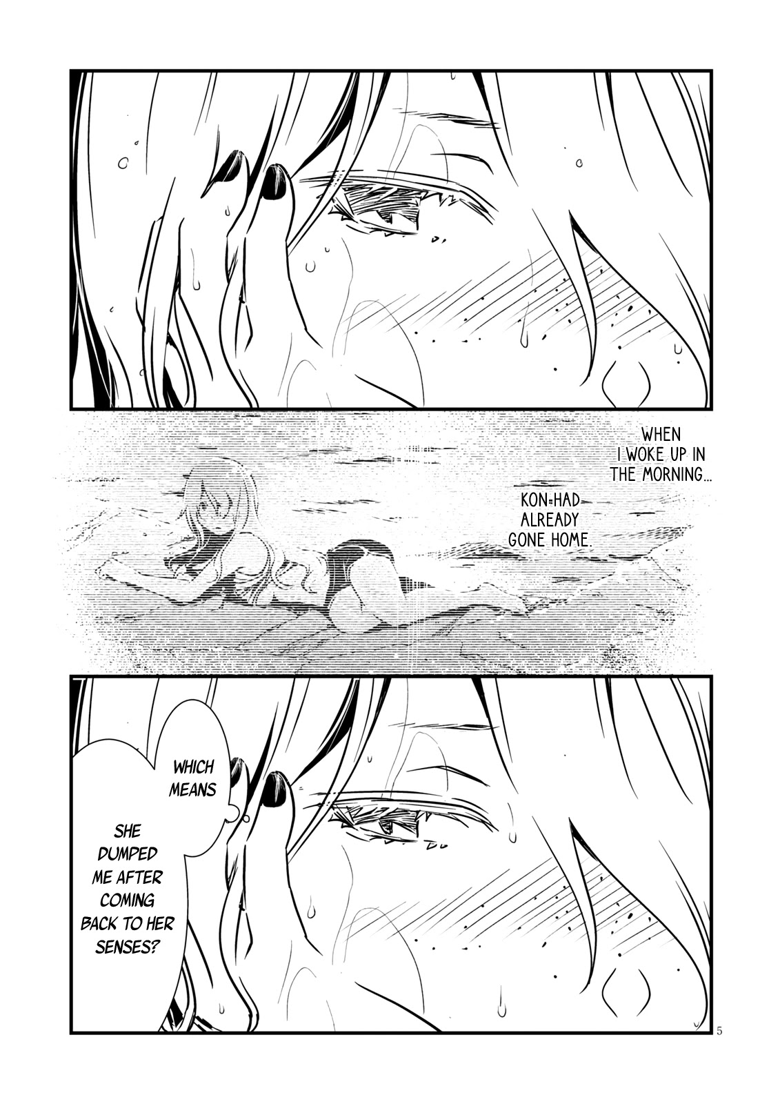Kaijuu Iro no Shima Chapter 8 page 5 - Chapter 8: Kon and Furuka's Colors (8)