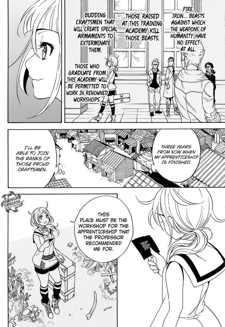 Kaijuu no Buki Shokunin Chapter 1 page 5 - Chapter 1 : Chapter 1