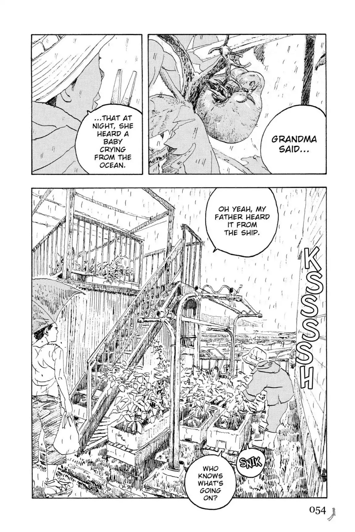 Kaijuu no Kodomo Chapter 10 page 4 - Chapter 10: A Strong Wind At Sea