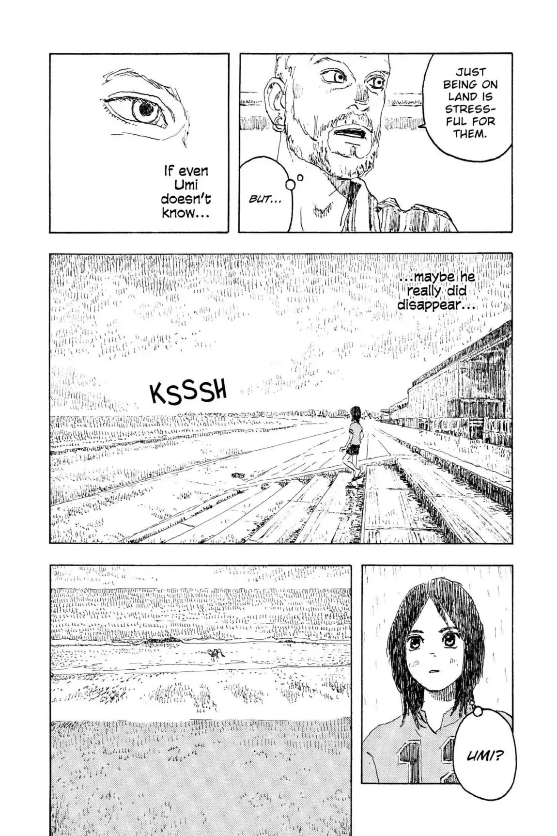 Kaijuu no Kodomo Chapter 10 page 8 - Chapter 10: A Strong Wind At Sea