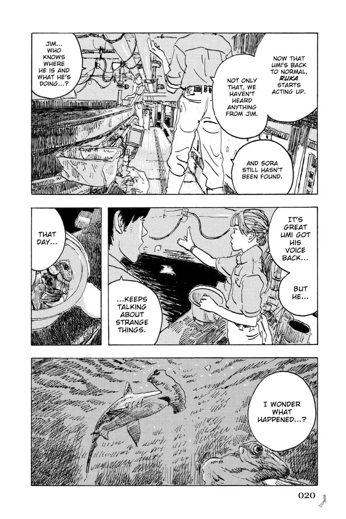 Kaijuu no Kodomo Chapter 17 page 21 - Chapter 17: Kuroshio Current