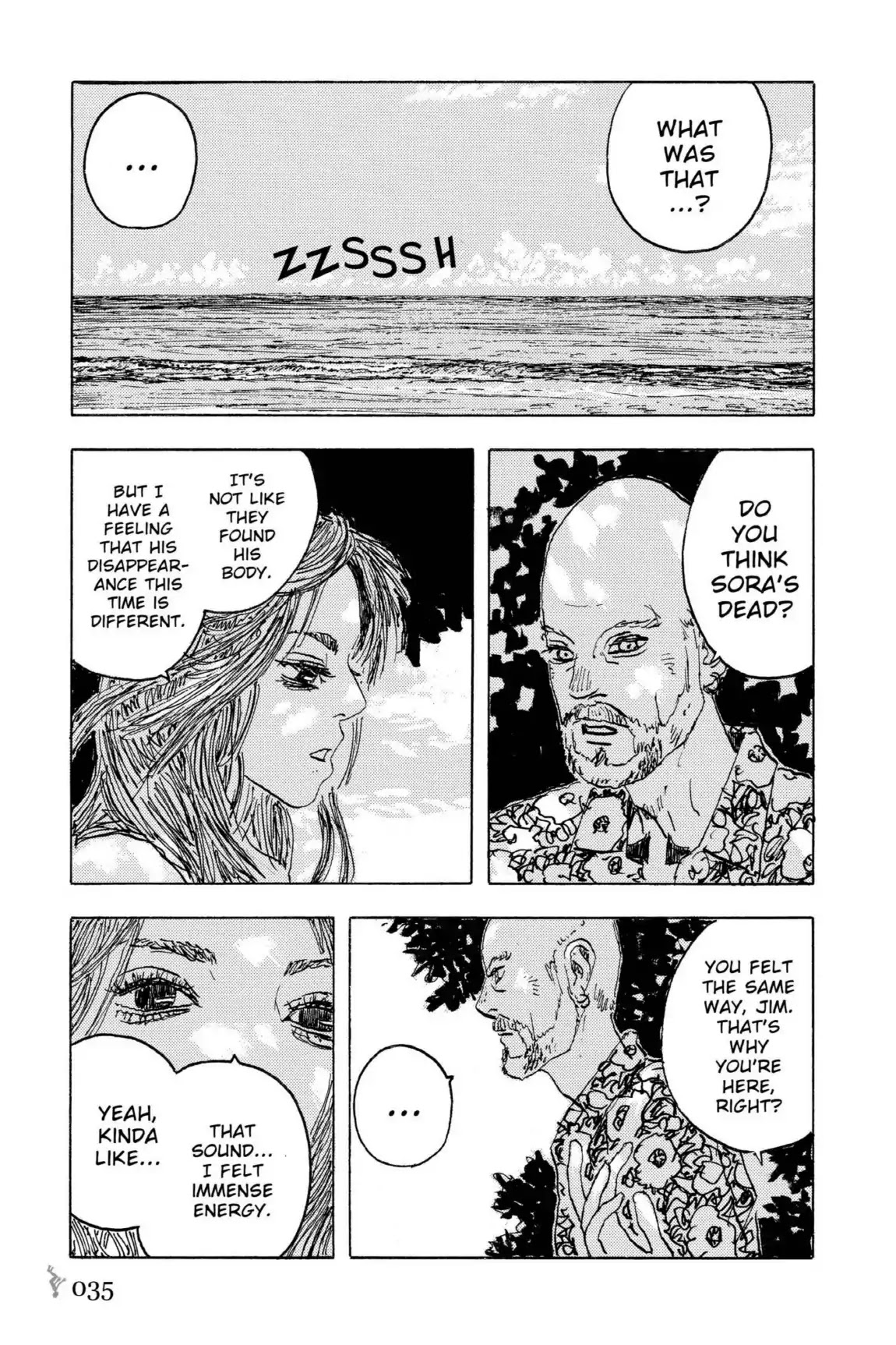 Kaijuu no Kodomo Chapter 17 page 36 - Chapter 17: Kuroshio Current