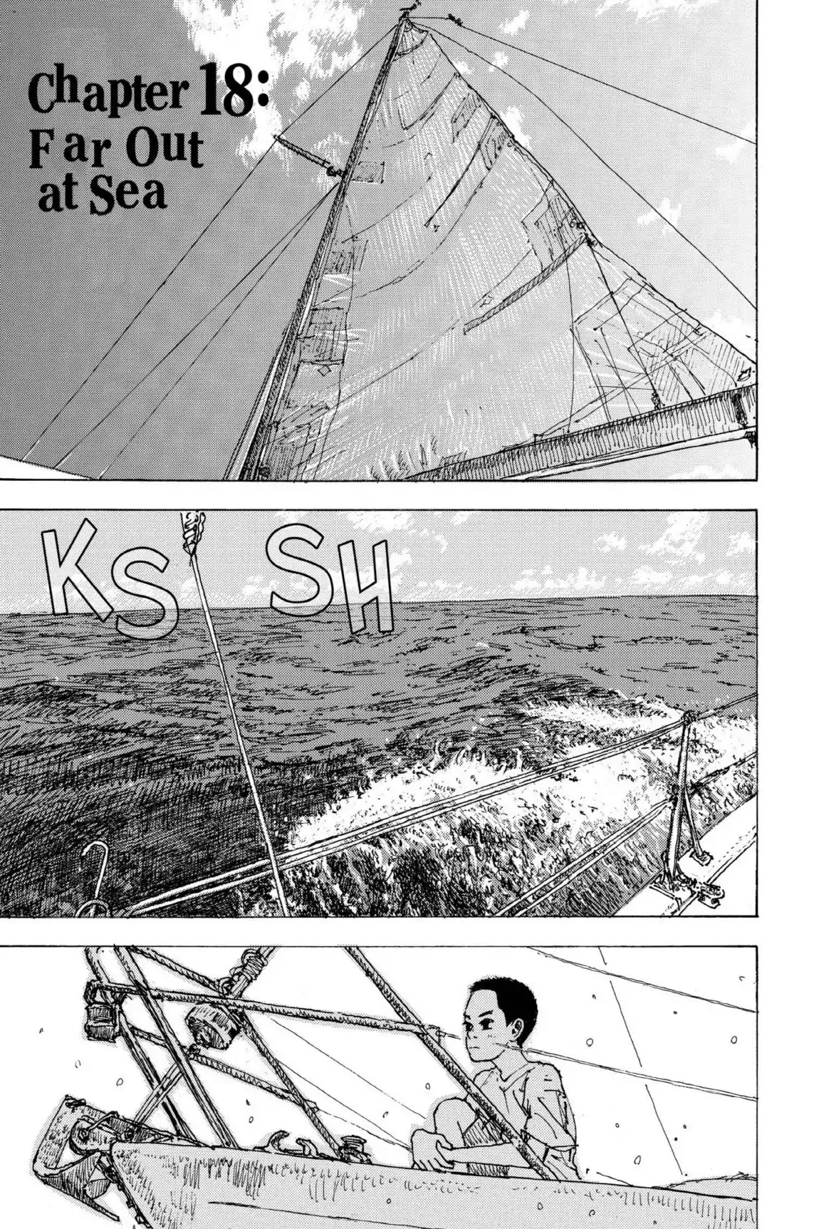 Kaijuu no Kodomo Chapter 18 page 1 - Chapter 18: Far Out At Sea