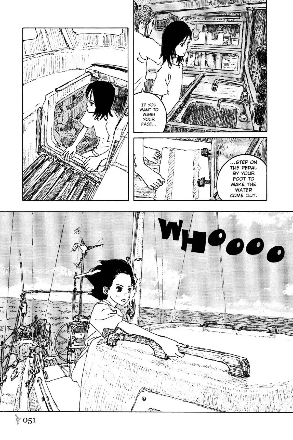 Kaijuu no Kodomo Chapter 18 page 3 - Chapter 18: Far Out At Sea