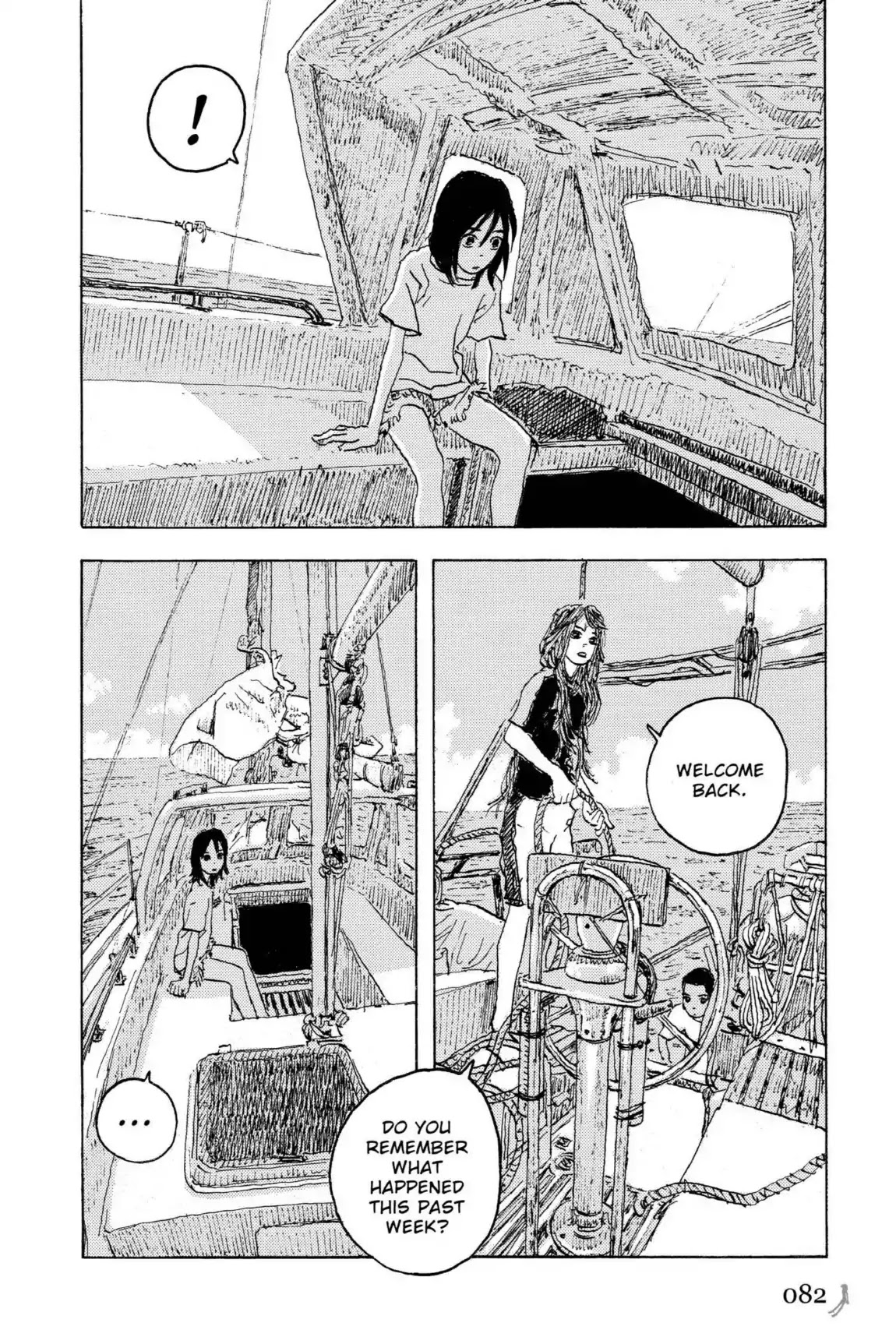 Kaijuu no Kodomo Chapter 18 page 34 - Chapter 18: Far Out At Sea