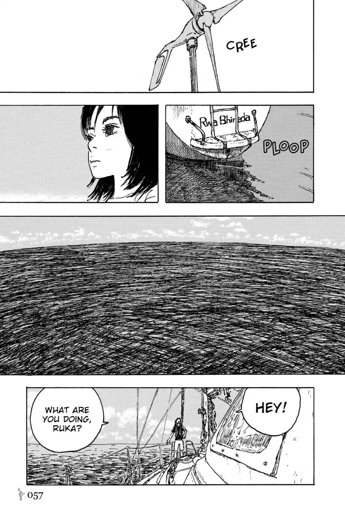 Kaijuu no Kodomo Chapter 18 page 9 - Chapter 18: Far Out At Sea