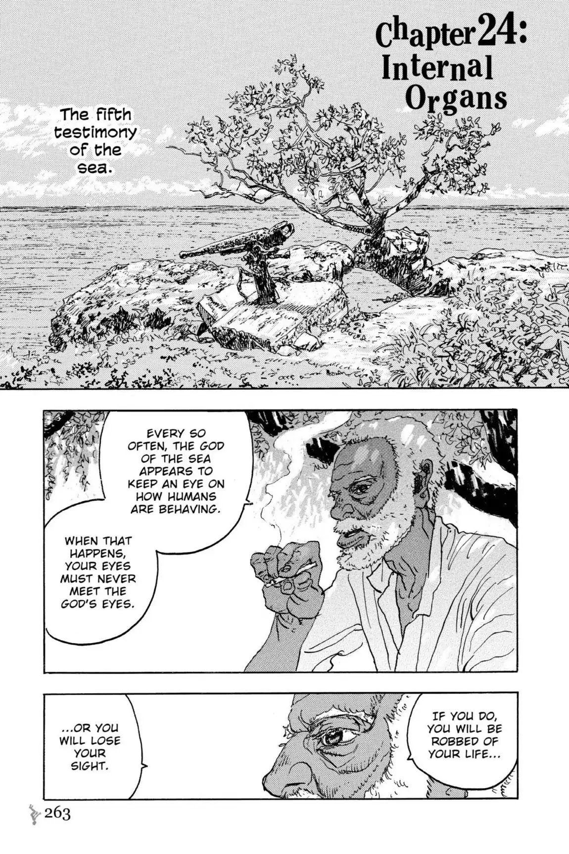 Kaijuu no Kodomo Chapter 24 page 1 - Chapter 24: Internals Organs