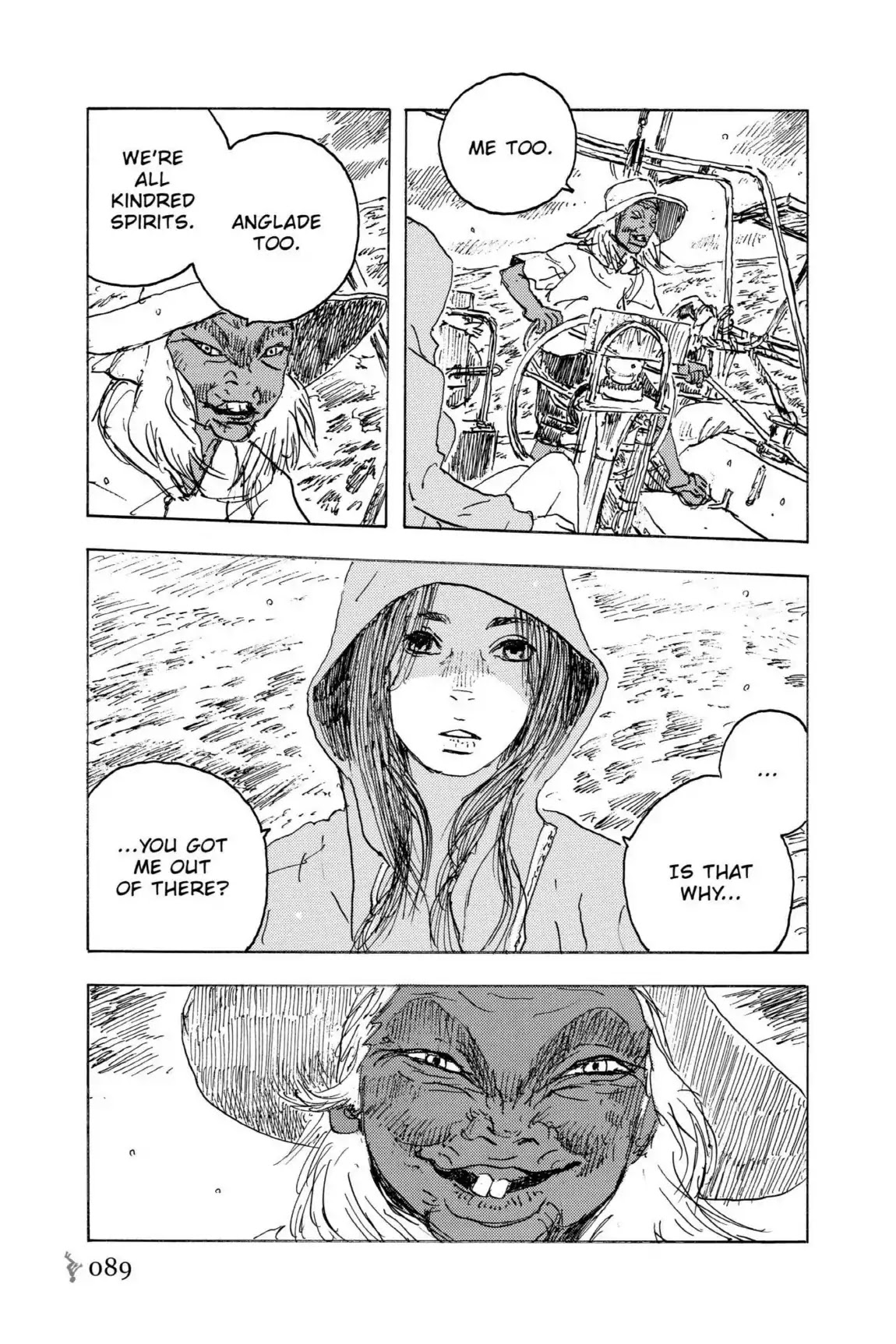 Kaijuu no Kodomo Chapter 27 page 35 - Chapter 27: Pierced Body