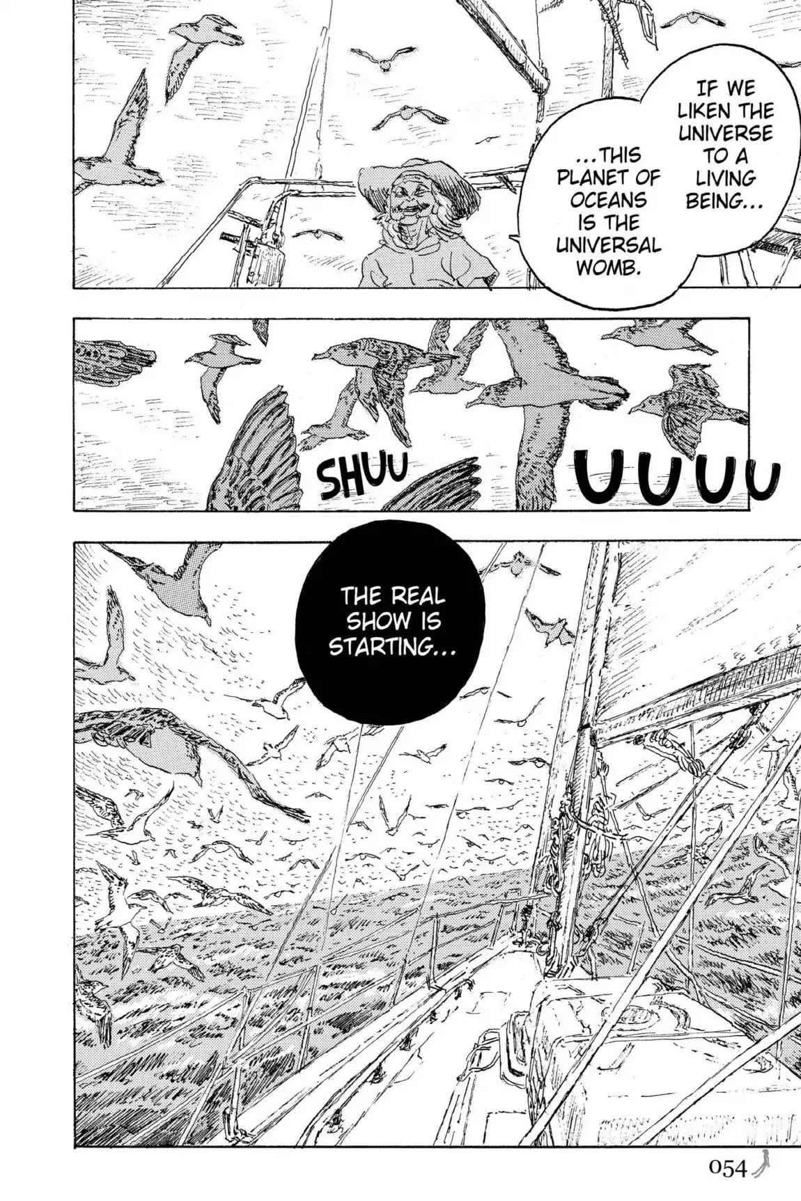 Kaijuu no Kodomo Chapter 36 page 55 - Chapter 36: Eyelids