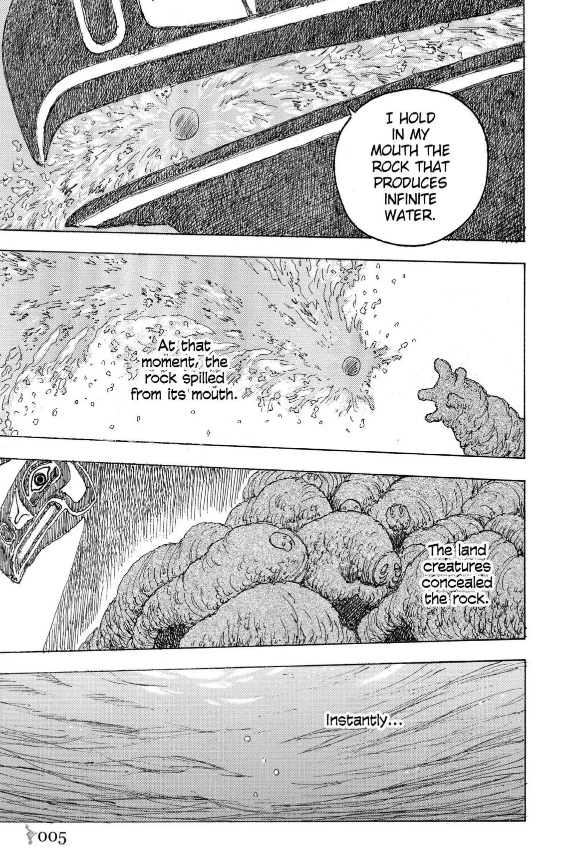 Kaijuu no Kodomo Chapter 36 page 6 - Chapter 36: Eyelids