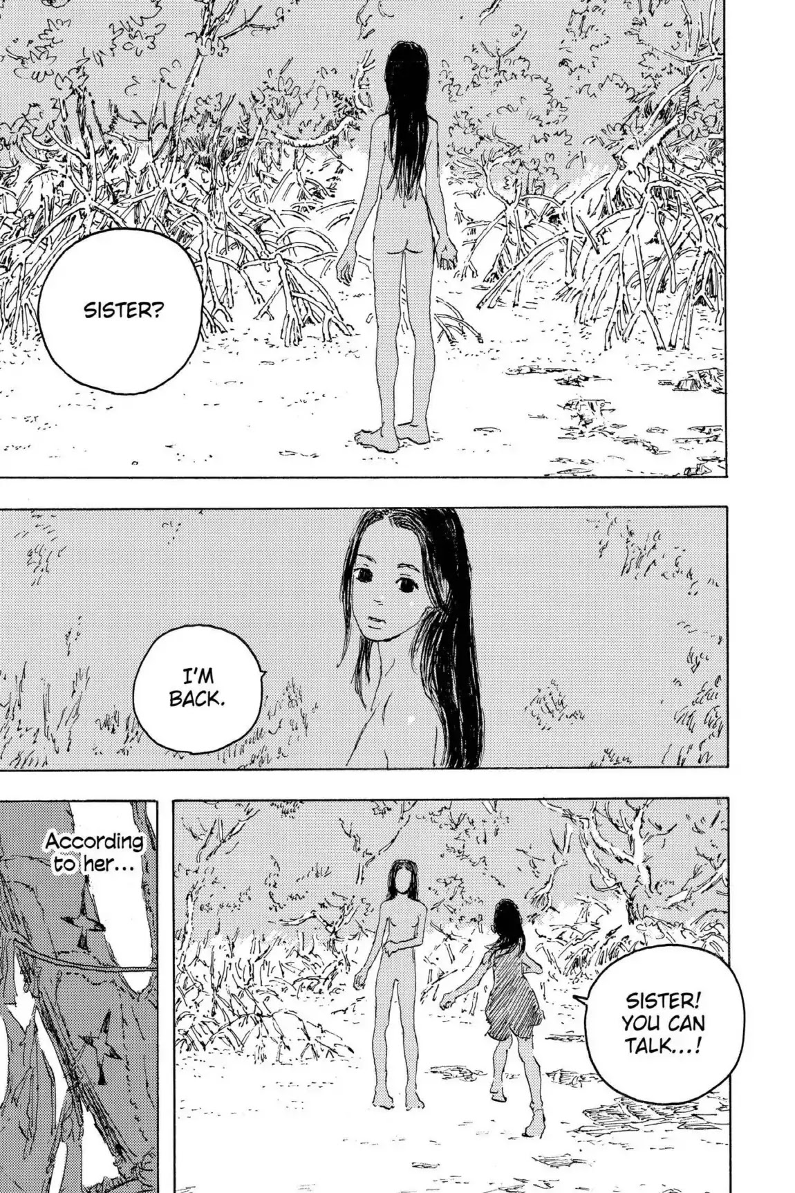 Kaijuu no Kodomo Chapter 43 page 13 - Vol.5 Final Chapter: Children of the Sea