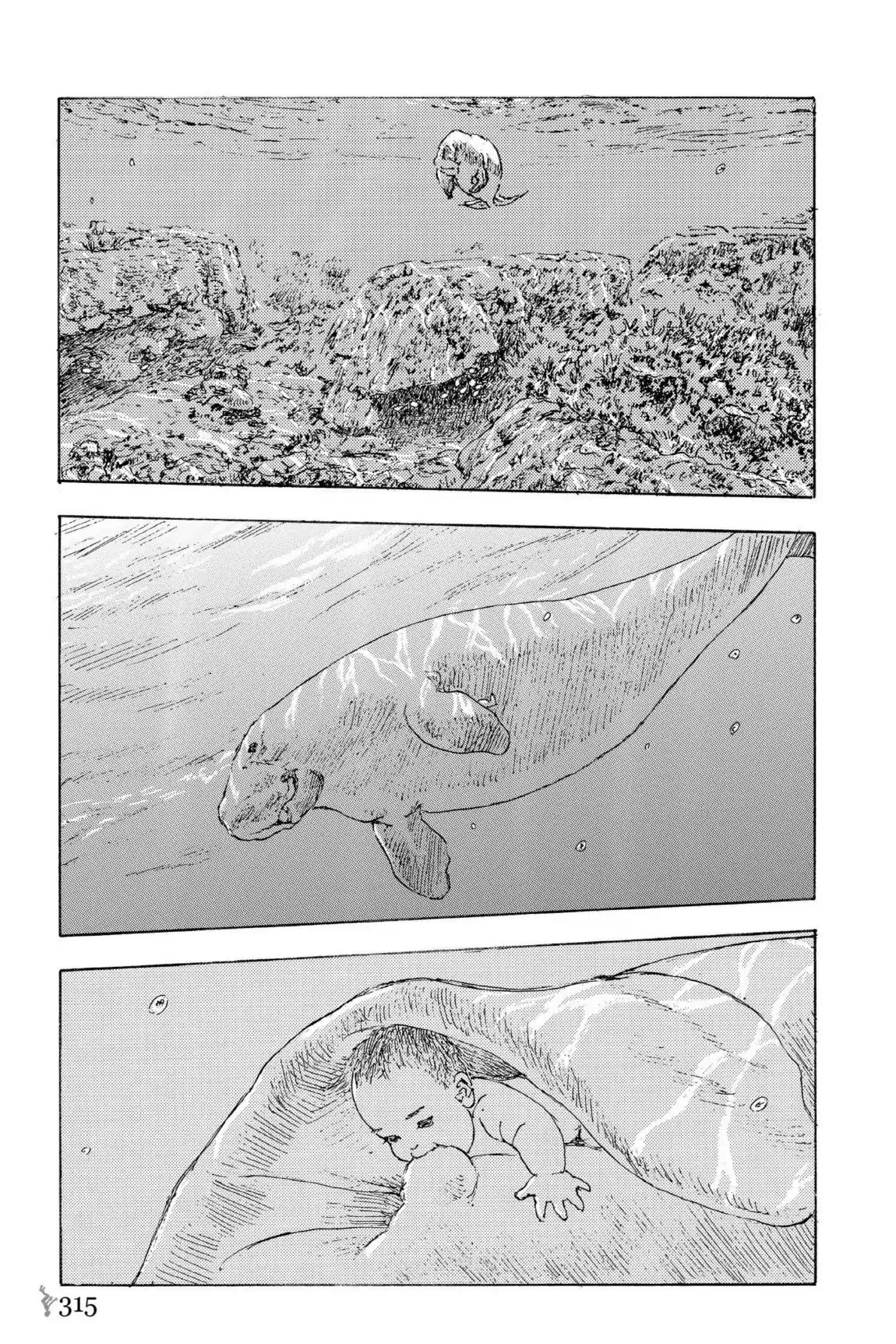 Kaijuu no Kodomo Chapter 43 page 35 - Vol.5 Final Chapter: Children of the Sea