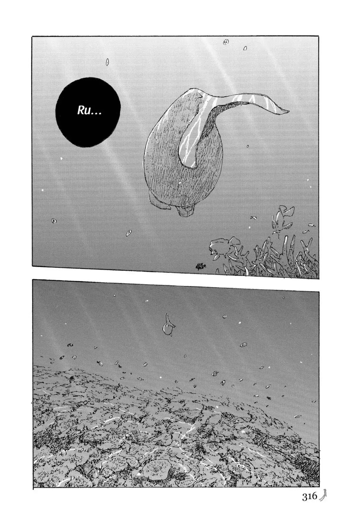 Kaijuu no Kodomo Chapter 43 page 36 - Vol.5 Final Chapter: Children of the Sea