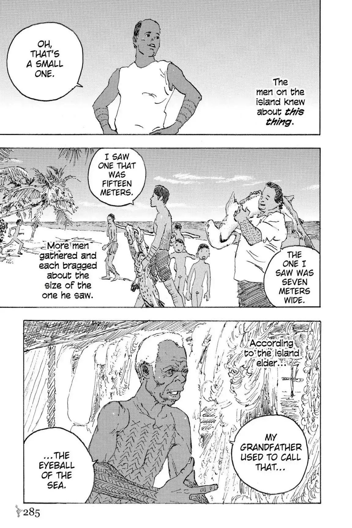 Kaijuu no Kodomo Chapter 43 page 5 - Vol.5 Final Chapter: Children of the Sea