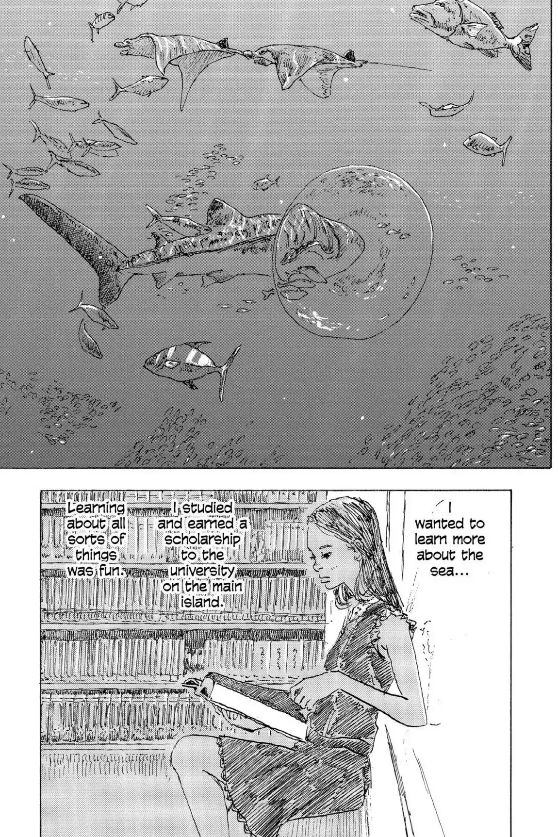 Kaijuu no Kodomo Chapter 43 page 7 - Vol.5 Final Chapter: Children of the Sea
