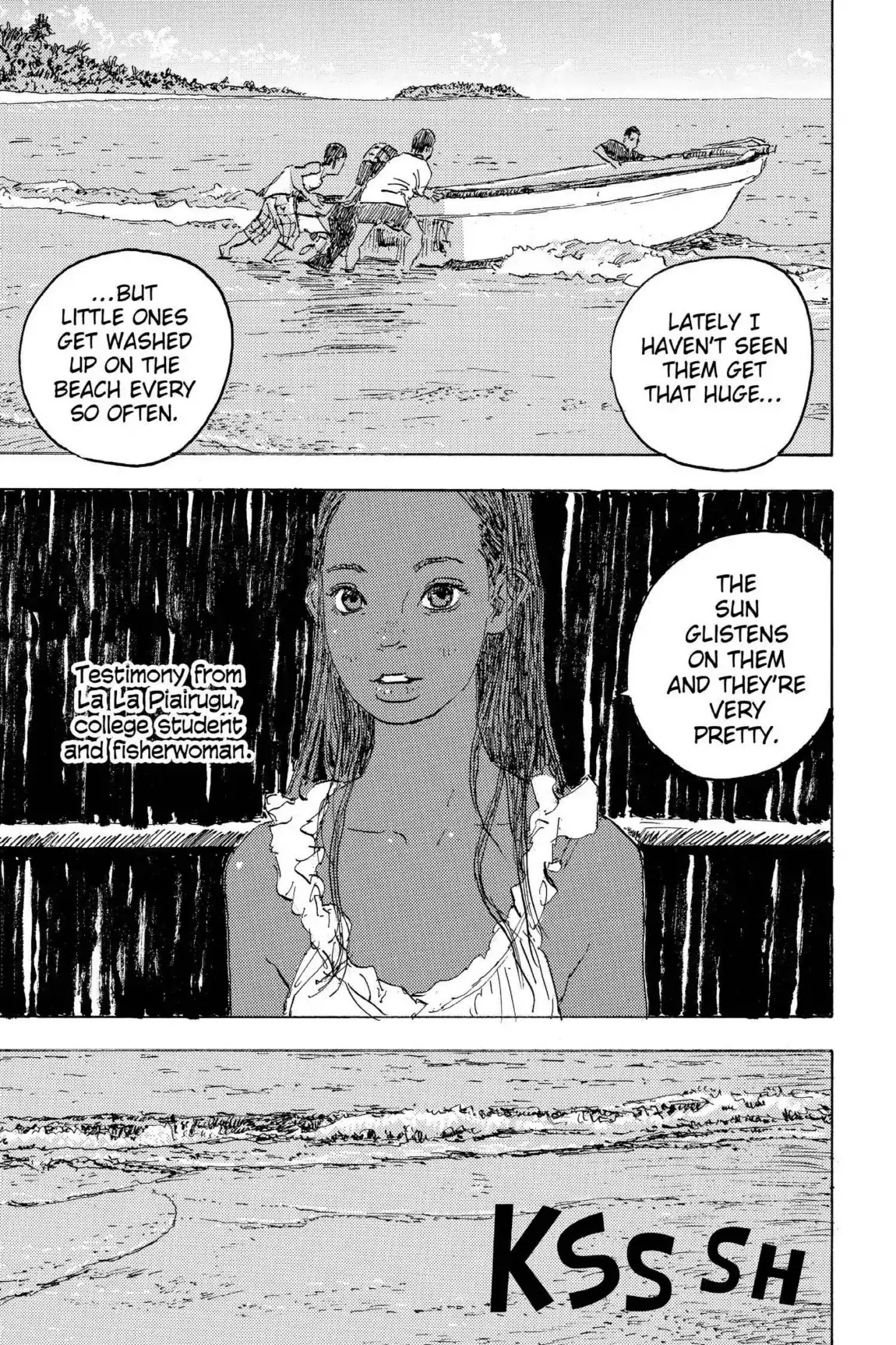 Kaijuu no Kodomo Chapter 43 page 9 - Vol.5 Final Chapter: Children of the Sea