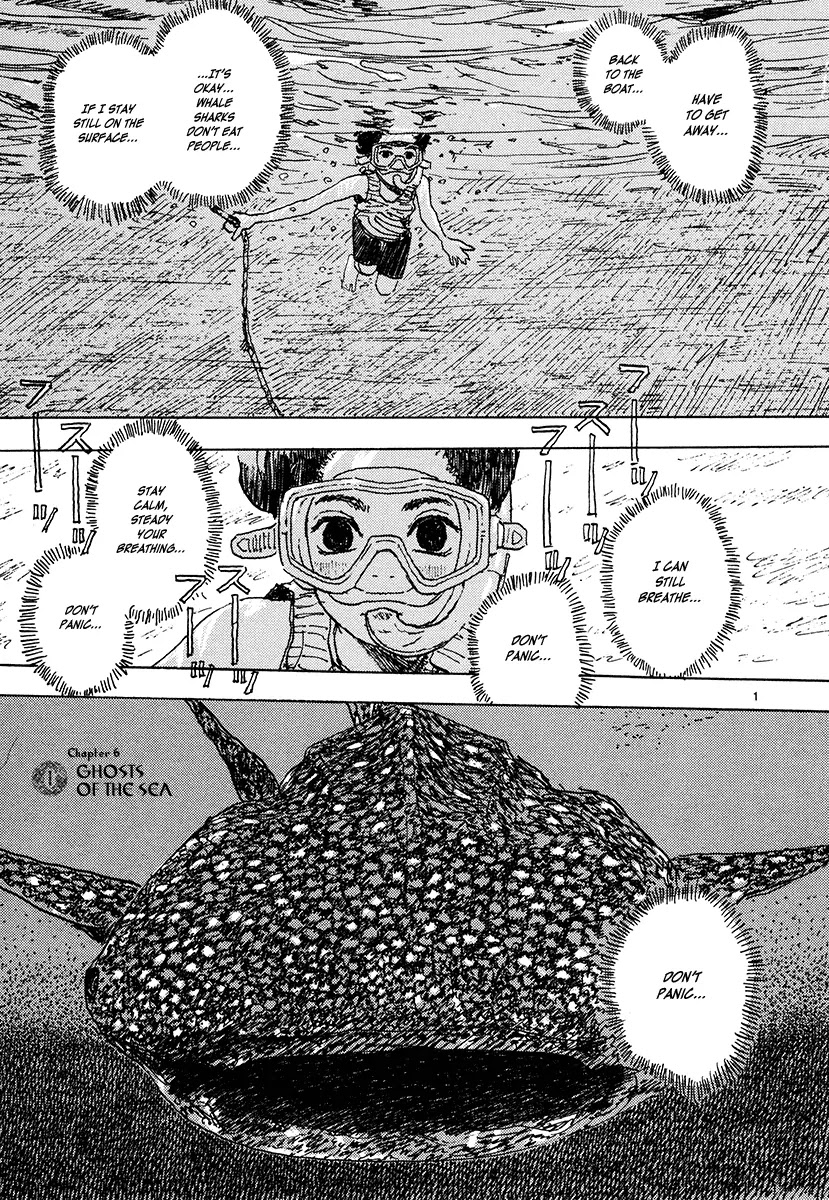 Kaijuu no Kodomo Chapter 6 page 1 - Chapter 6: Ghosts Of The Sea