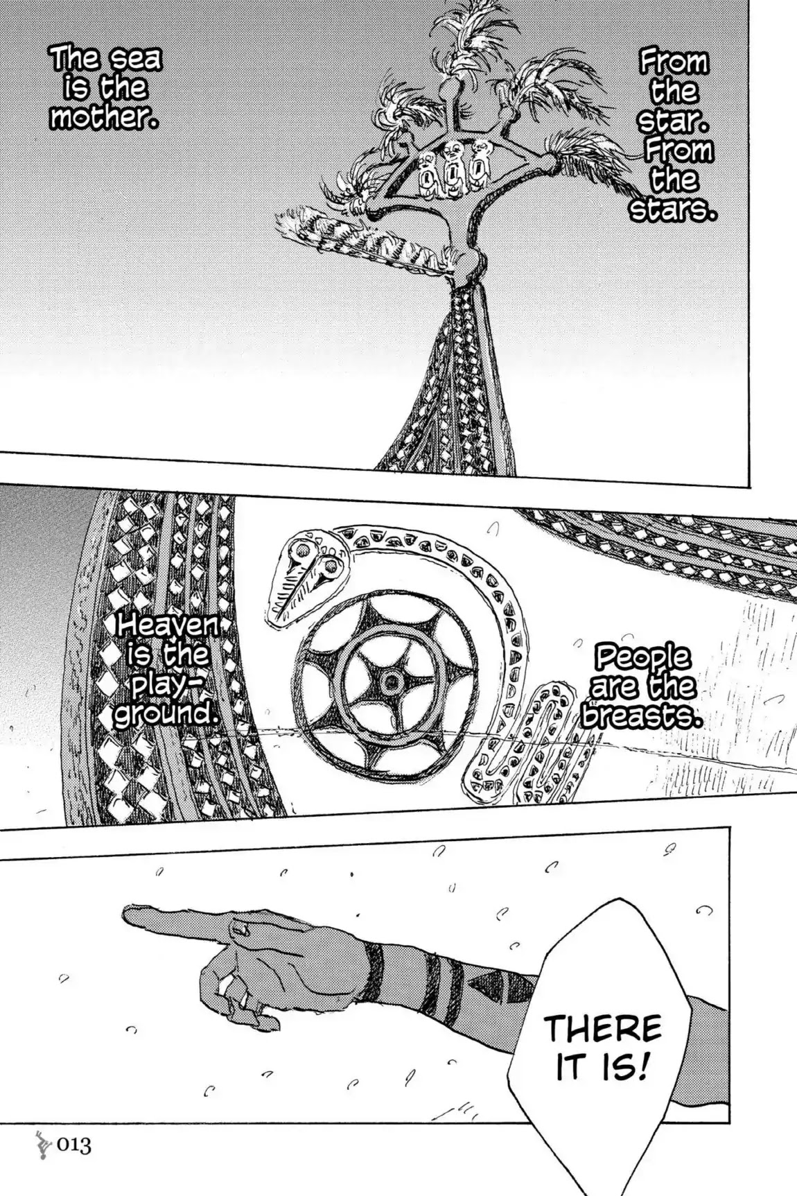 Kaijuu no Kodomo Chapter 9 page 13 - Chapter 9: Isana