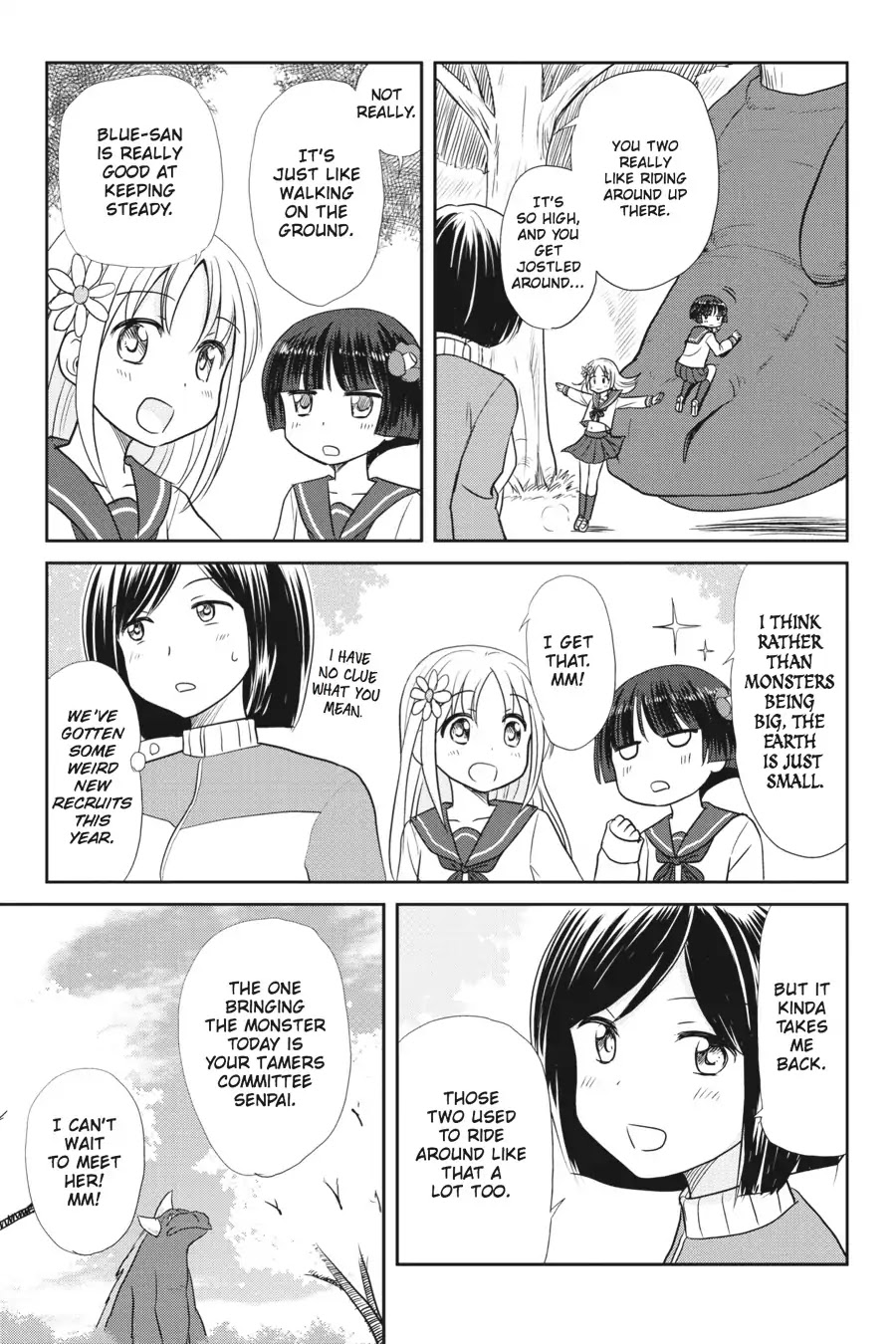 Kaijuu no Shiiku Iin Chapter 13.6 page 10 - Chapter 13.6: Side Story 2: No Change on thw Cherry Blossom Front [End]