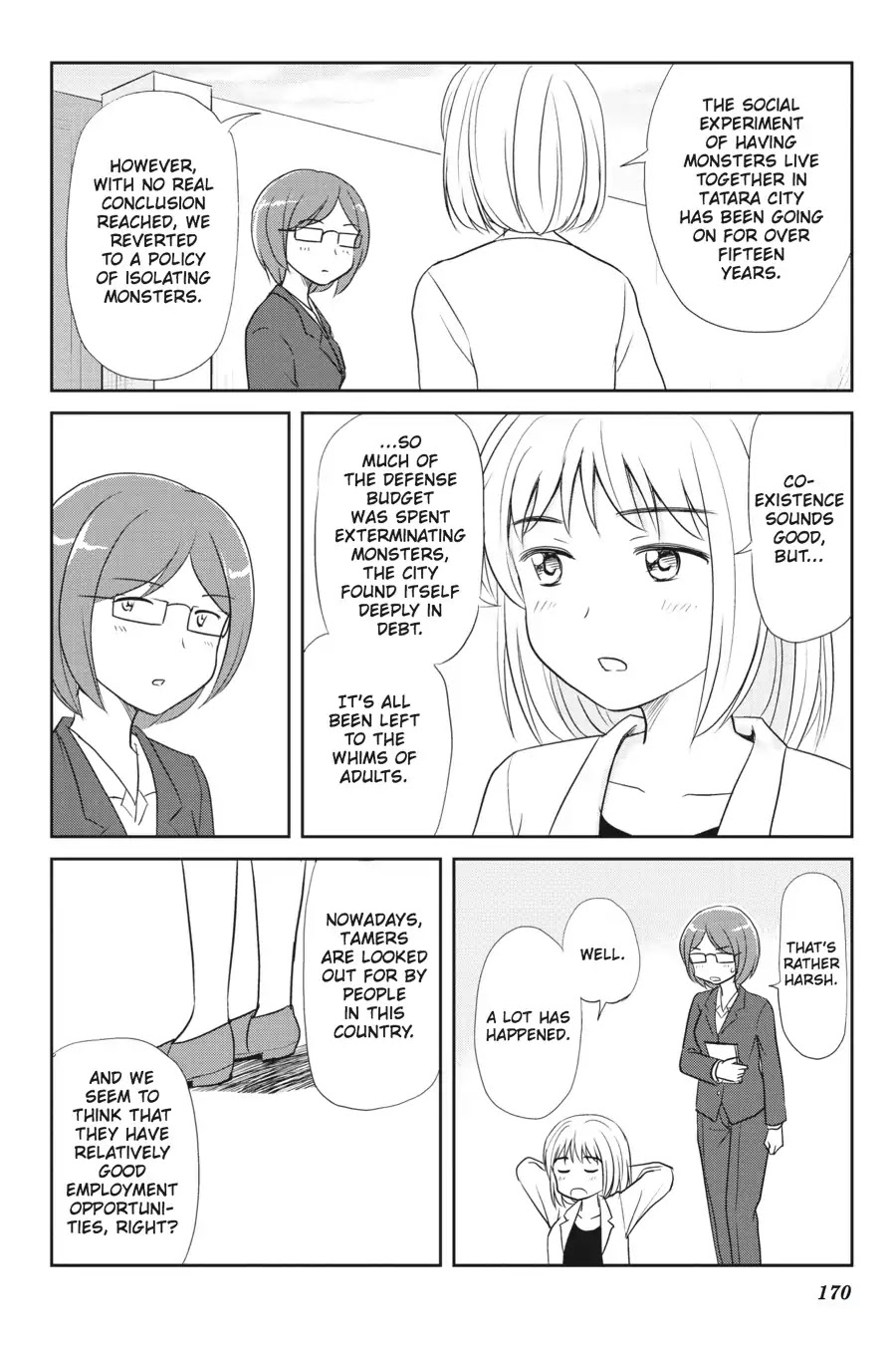 Kaijuu no Shiiku Iin Chapter 13.6 page 5 - Chapter 13.6: Side Story 2: No Change on thw Cherry Blossom Front [End]