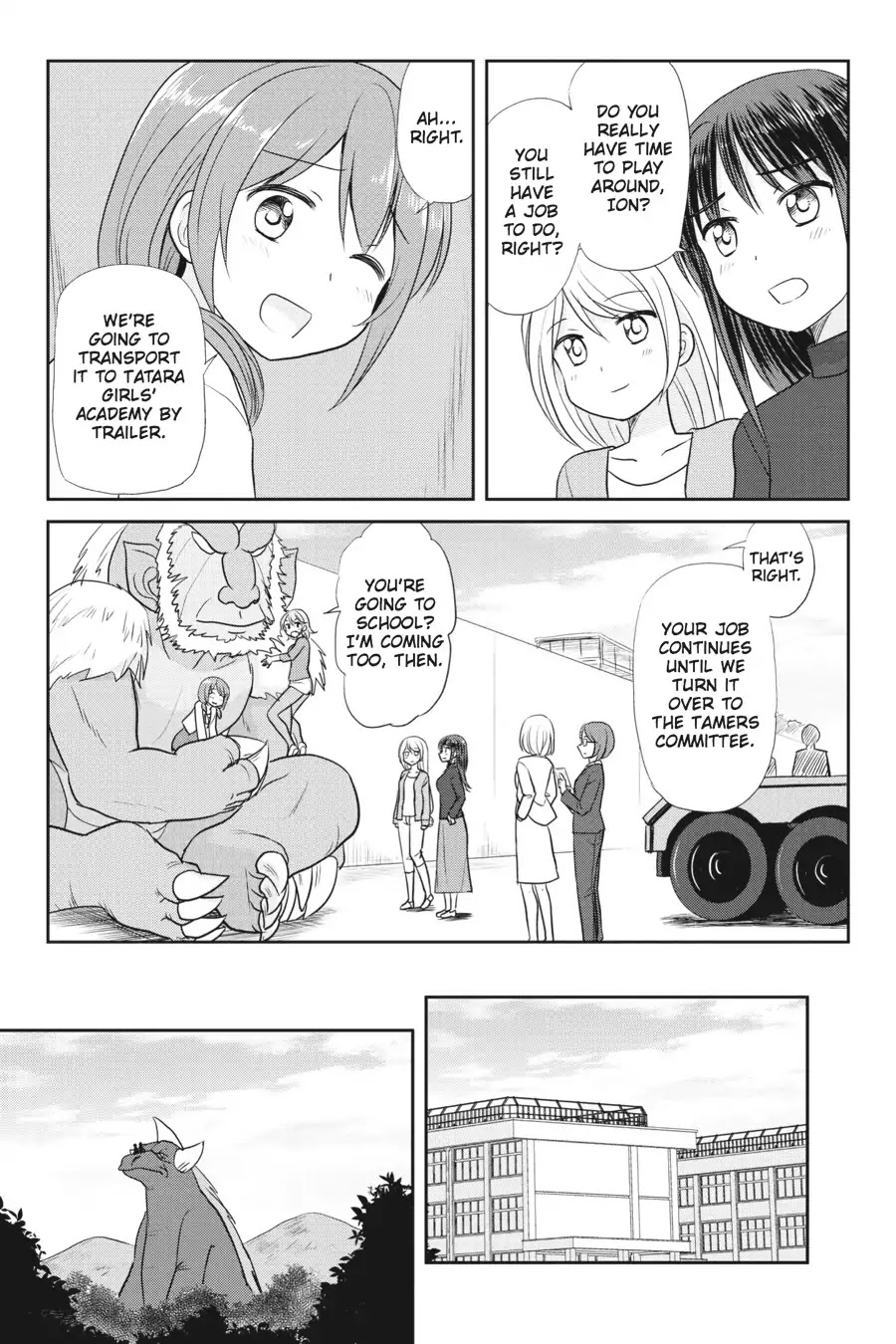 Kaijuu no Shiiku Iin Chapter 13.6 page 8 - Chapter 13.6: Side Story 2: No Change on thw Cherry Blossom Front [End]