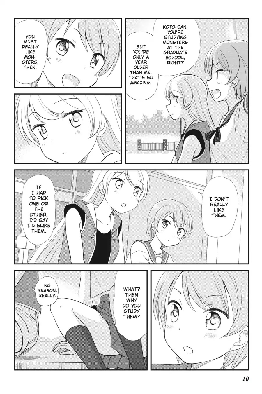 Kaijuu no Shiiku Iin Chapter 8 page 3 - Chapter 8: The Melancholy of the Grave-Keeper Girl