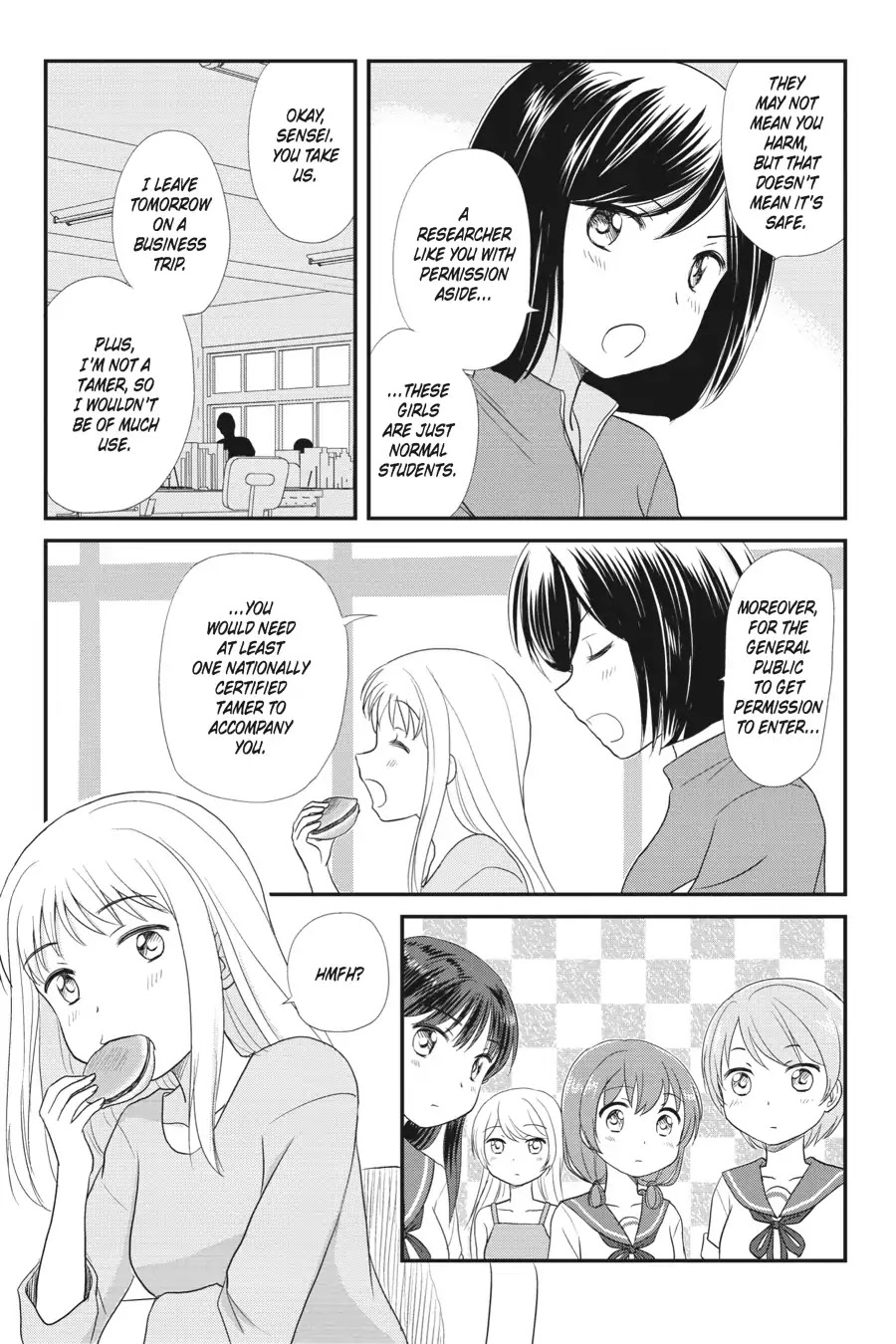Kaijuu no Shiiku Iin Chapter 9 page 5 - Chapter 9: Legal Monster Zone