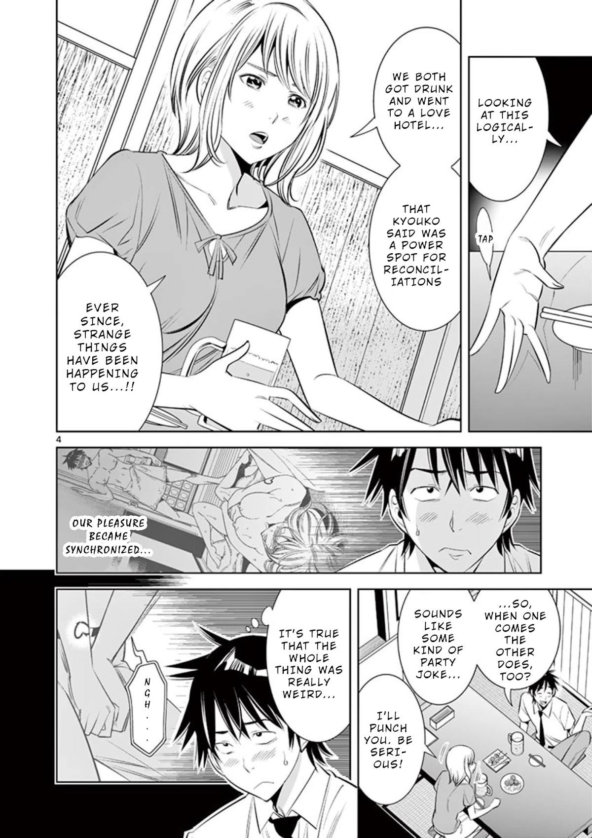 Kaikan Douki Chapter 4 page 4 - Chapter 4: Sync and Secret