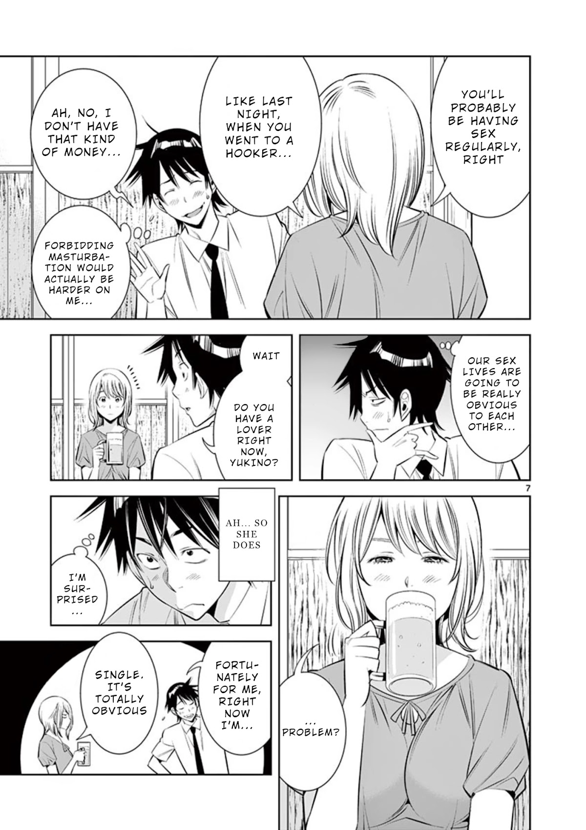 Kaikan Douki Chapter 4 page 7 - Chapter 4: Sync and Secret