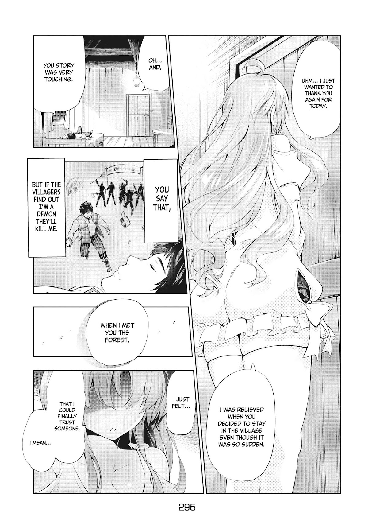 Kaiko sareta Ankoku Heishi (30-dai) no Slow na Second Life Chapter 1.2 page 12 - Chapter 1.2: The dark soldier fired
