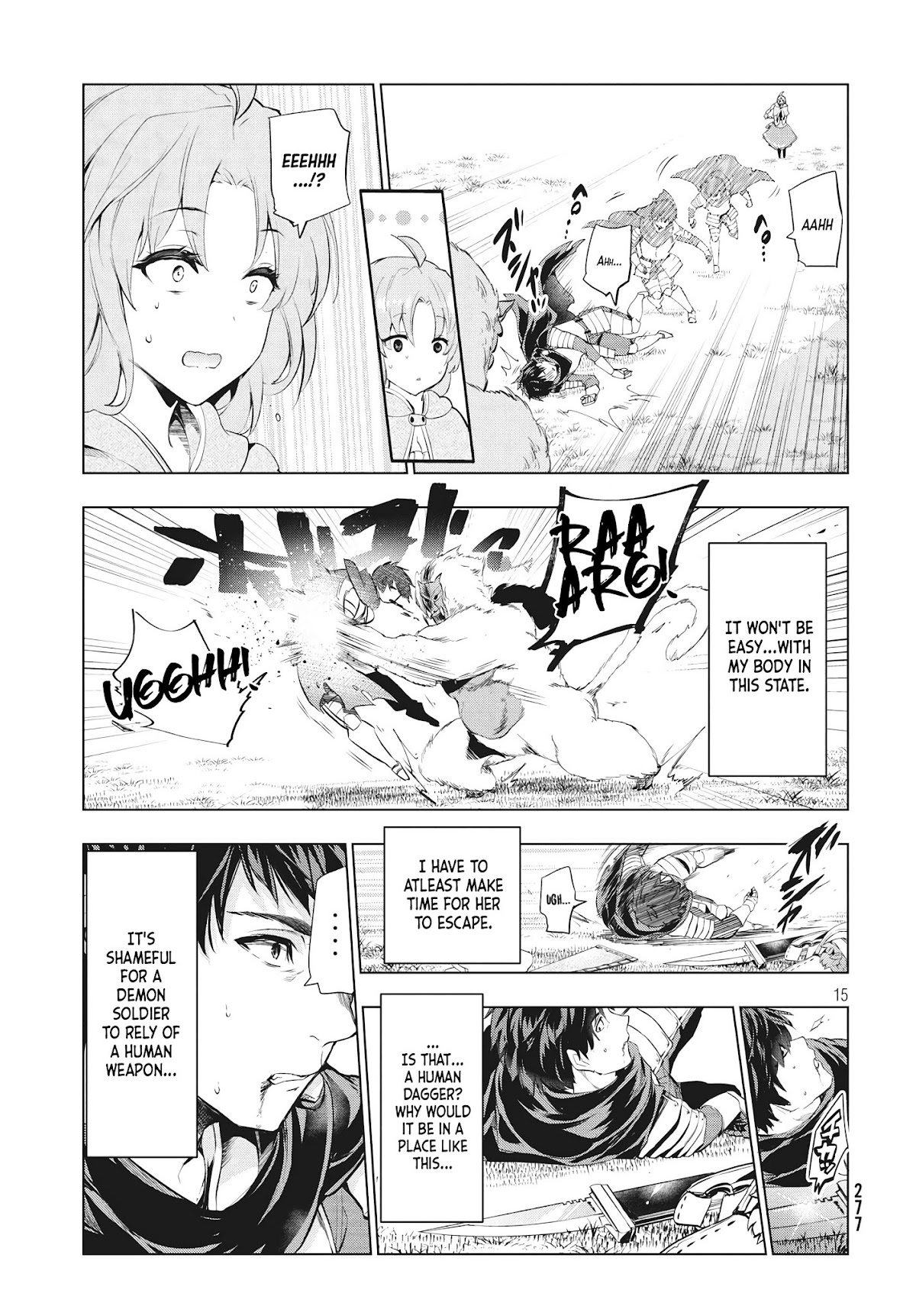 Kaiko sareta Ankoku Heishi (30-dai) no Slow na Second Life Chapter 1 page 15 - Chapter 1: The dark soldier fired