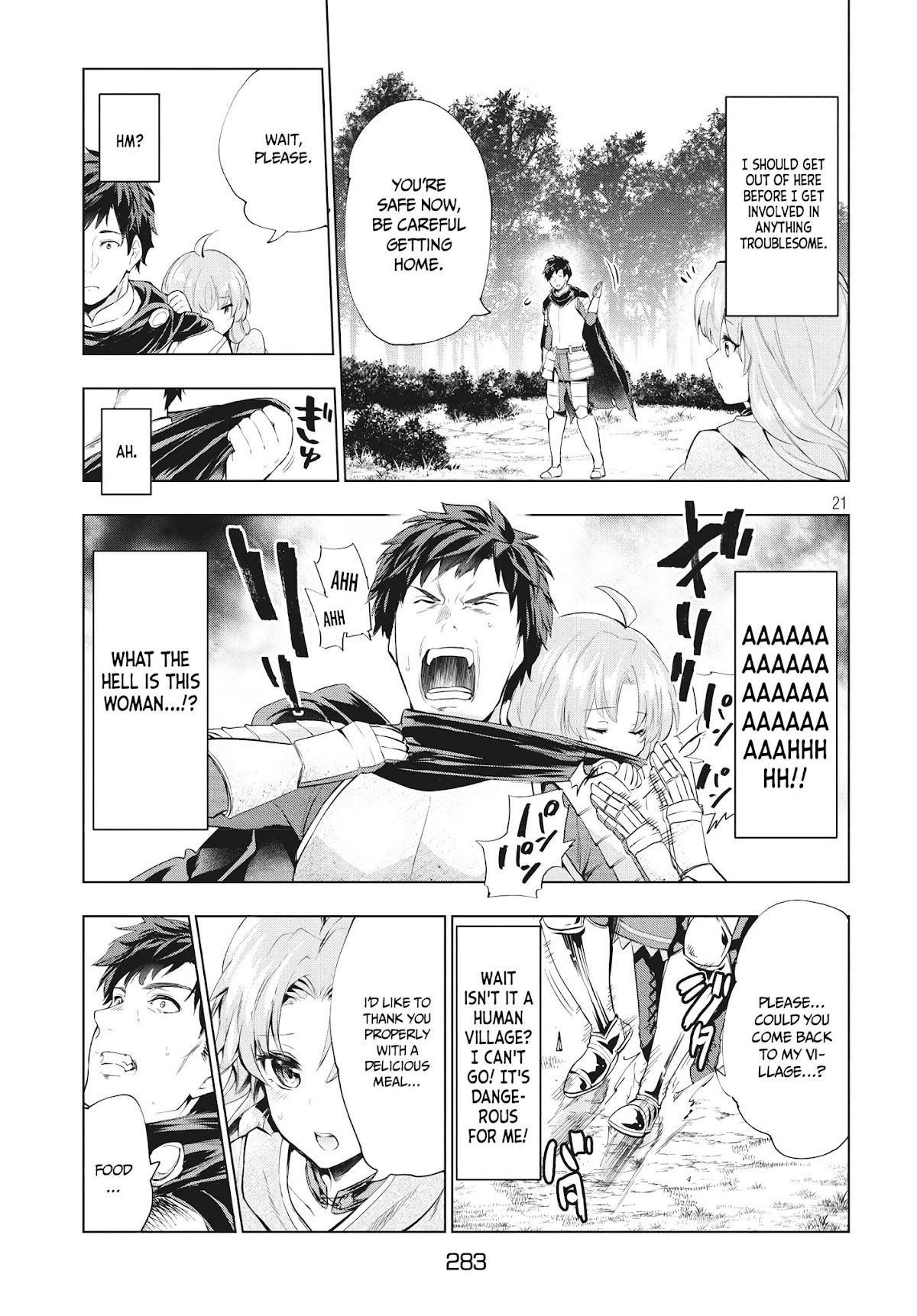 Kaiko sareta Ankoku Heishi (30-dai) no Slow na Second Life Chapter 1 page 21 - Chapter 1: The dark soldier fired