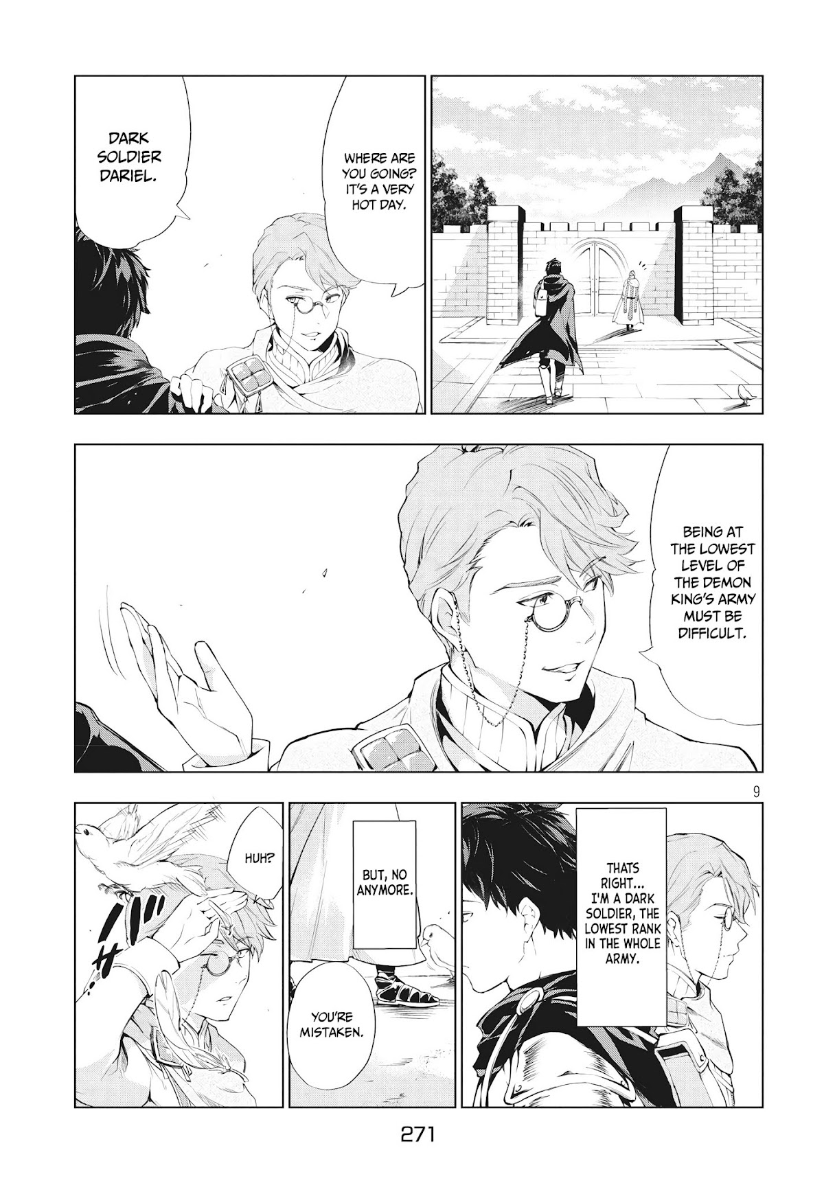 Kaiko sareta Ankoku Heishi (30-dai) no Slow na Second Life Chapter 1 page 9 - Chapter 1: The dark soldier fired