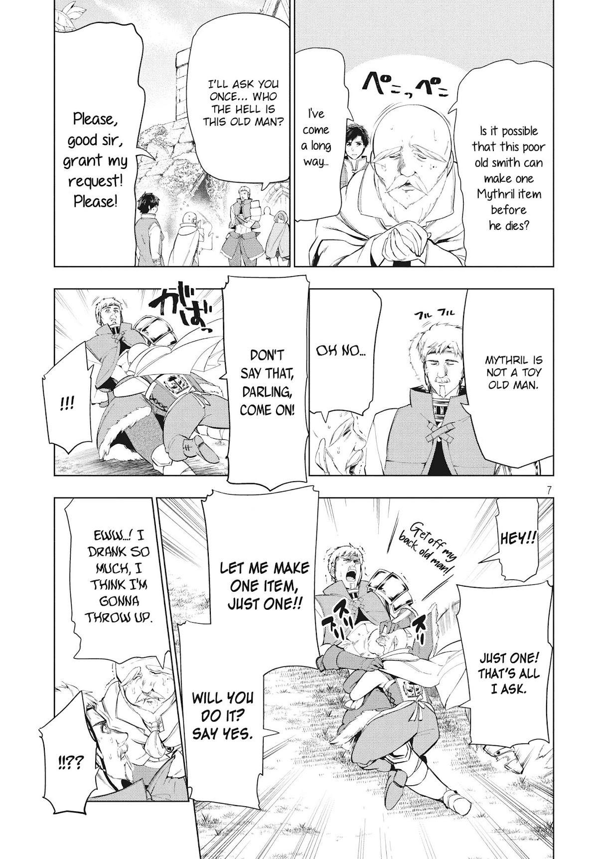 Kaiko sareta Ankoku Heishi (30-dai) no Slow na Second Life Chapter 10.1 page 8 - Chapter 10.1: Smith's ambition