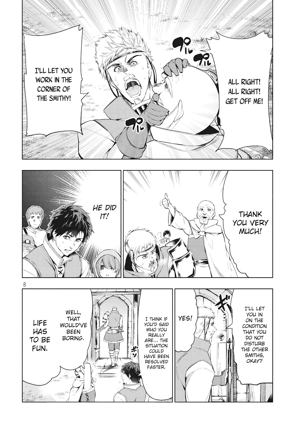 Kaiko sareta Ankoku Heishi (30-dai) no Slow na Second Life Chapter 10.1 page 9 - Chapter 10.1: Smith's ambition